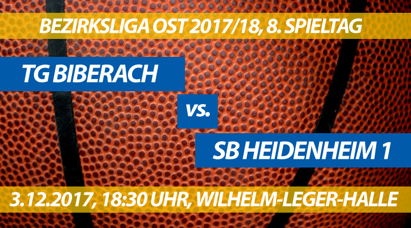 Spielvorschau: TG Biberach - SB Heidenheim 1, 8. Spieltag, Bezirksliga Ost 2017/18